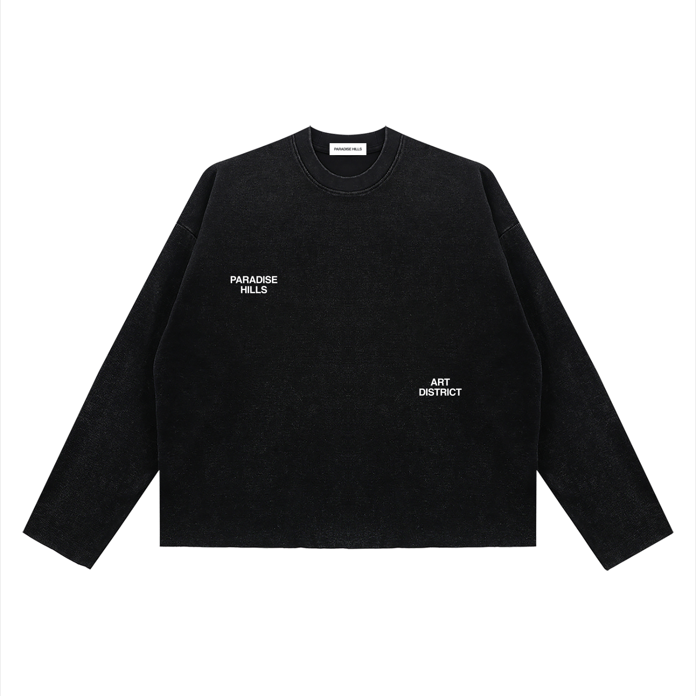 Waffle Raw Edge Longsleeve