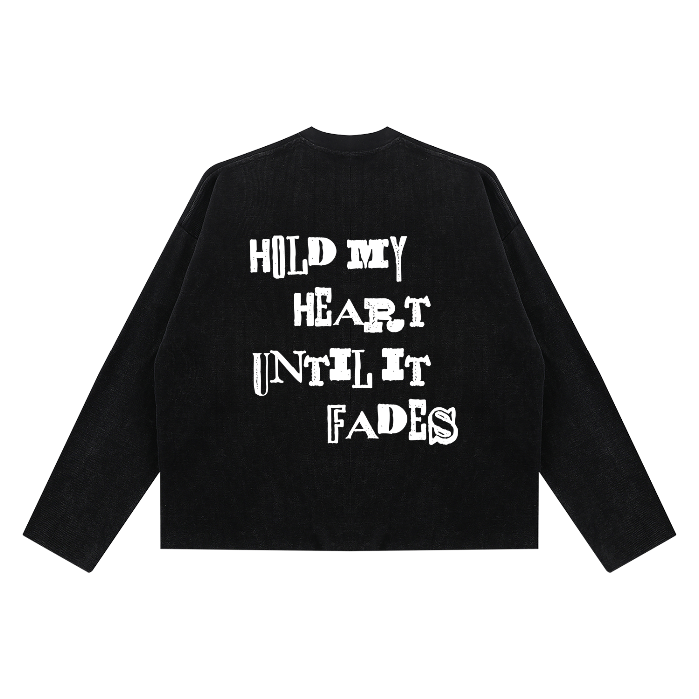 Waffle Raw Edge Longsleeve