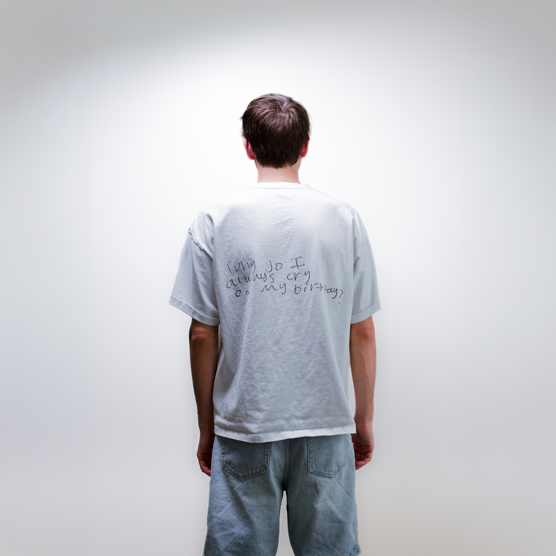 SCRIPT BIRTHDAY TEE