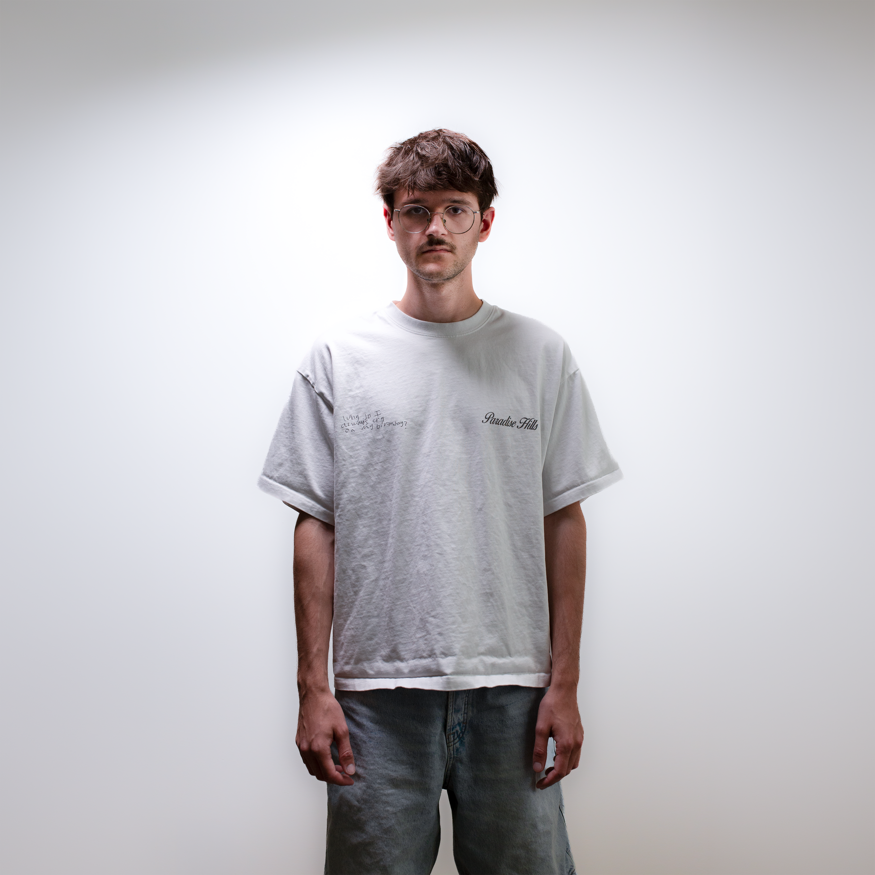 SCRIPT BIRTHDAY TEE